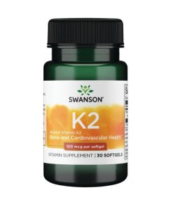 SWANSON Witamina K2 naturalna 100mcg30 kaps