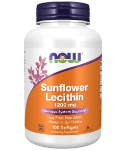 Sunflower Lecithin 1200 mg Softgels