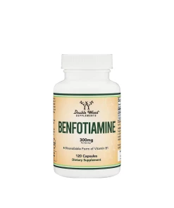 Double Wood Supplements Benfotiamine (120 Capsules)