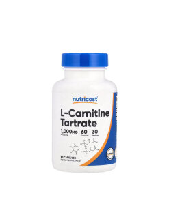 Nutricost - L-Carnitine Tartrate  (60 Capsules)