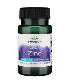 SWANSON Albion Chelat Cynku 15mg 60kaps